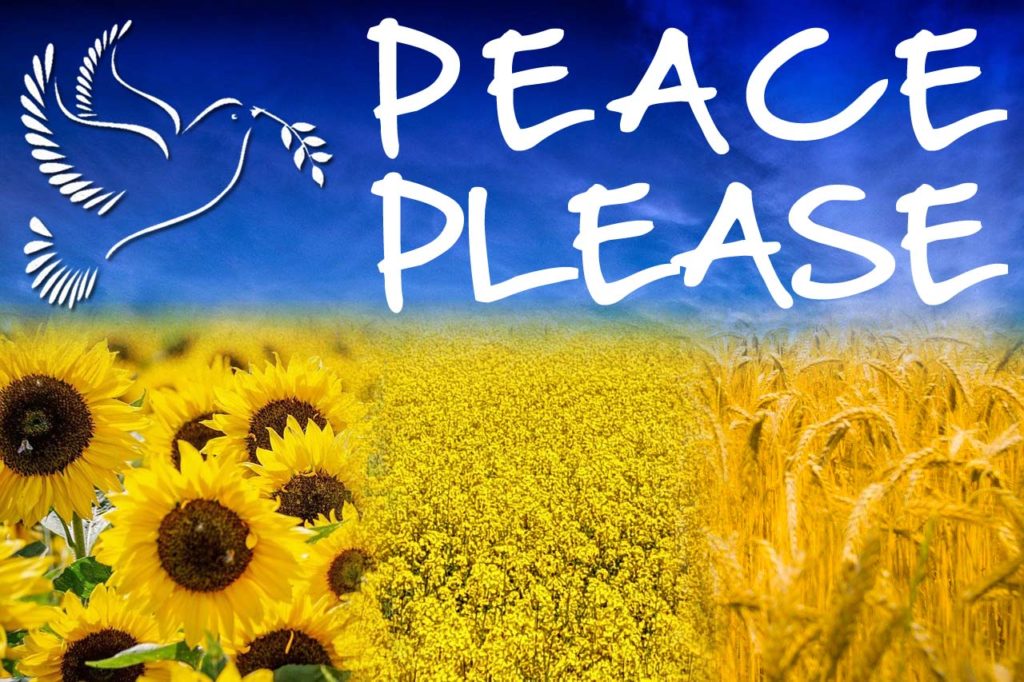 PEACE PLEASE and ... PUCK FUTIN!